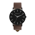 Heritage Black with Dark Brown Leather